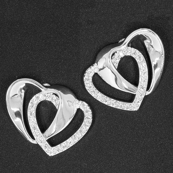 Entwined Heart Earrings