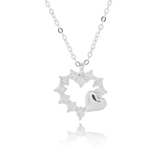 Sparkle Heart Necklace