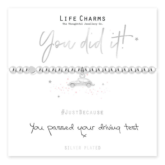 Life Charms Passed Driving Test Bracelet