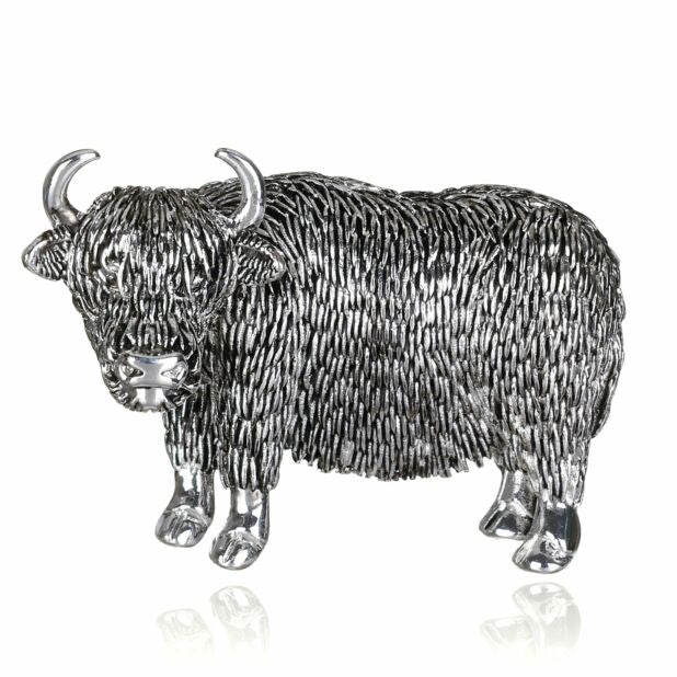 Highland Cow Brooch