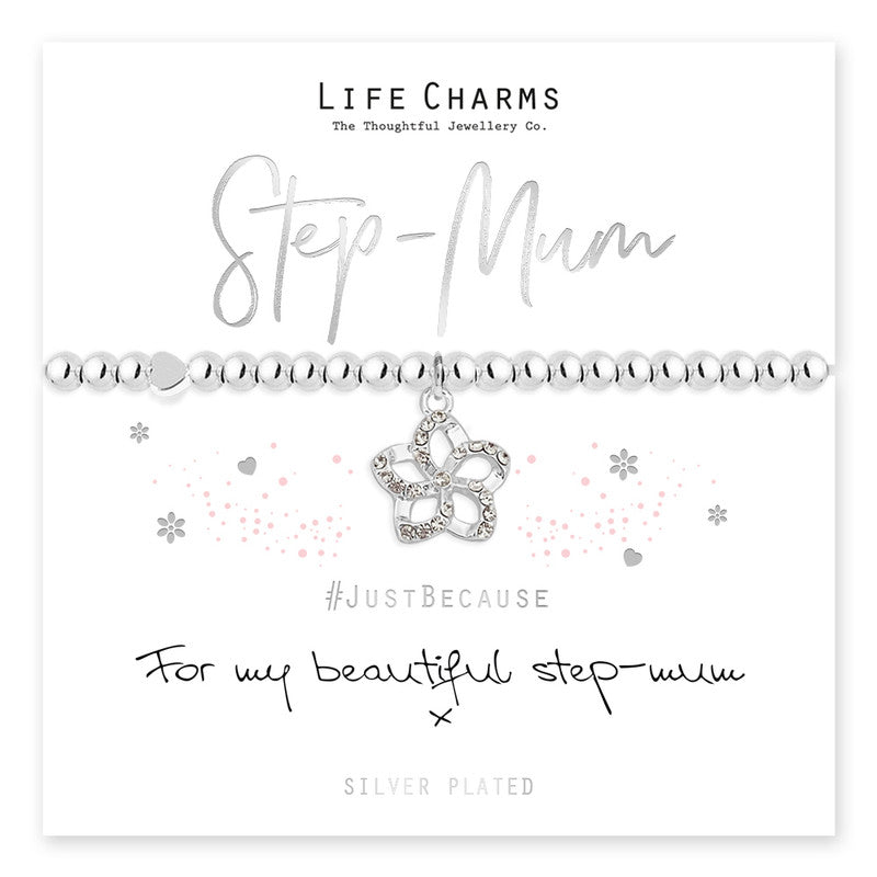 Life Charms Step Mum Bracelet