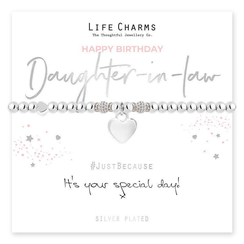 Happy Birthday Daughter-In-Law Bracelet