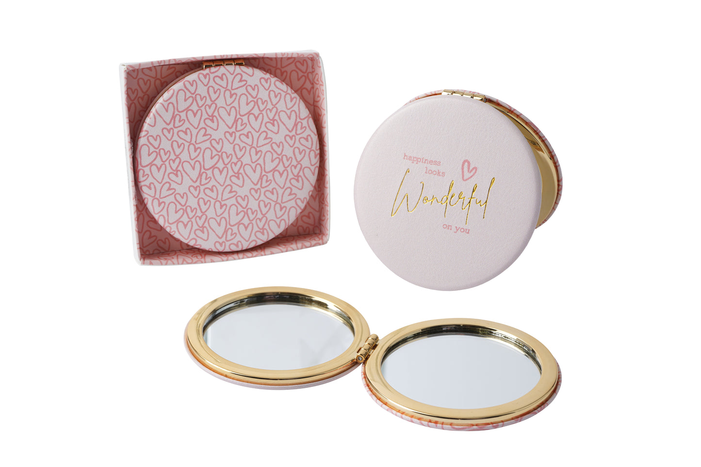 Happiness Looks Wonderful On You Compact Mirror