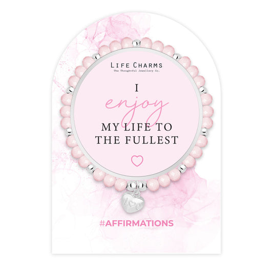 Affirmation Bracelet Enjoy My Life