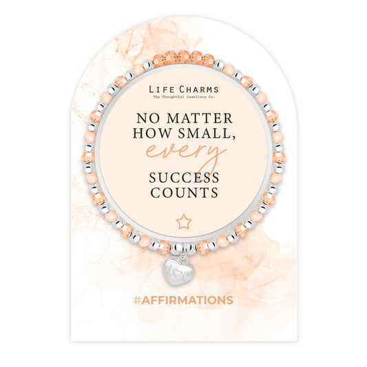 Affirmation Bracelet Every Success Counts