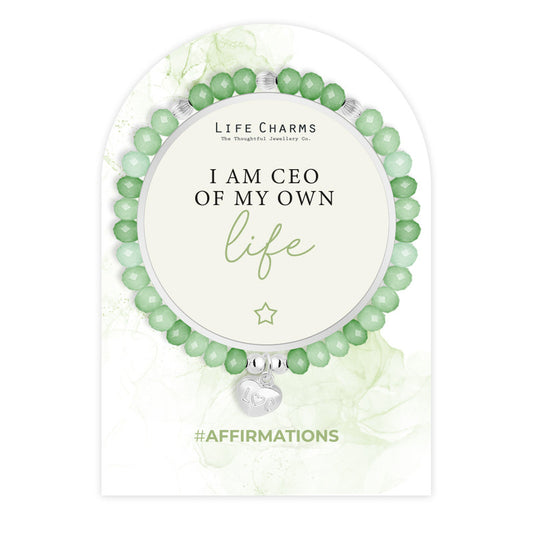 Affirmation Bracelet CEO Of My Life