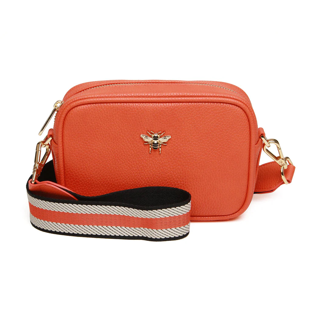 Alice Wheeler Mini Crossbody Bag Orange