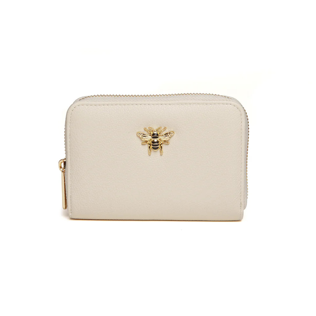 Alice Wheeler Bromley Cream Purse