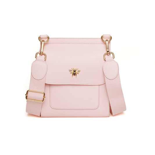 Alice Wheeler Bloomsbury Crossbody Bag Pastel Pink