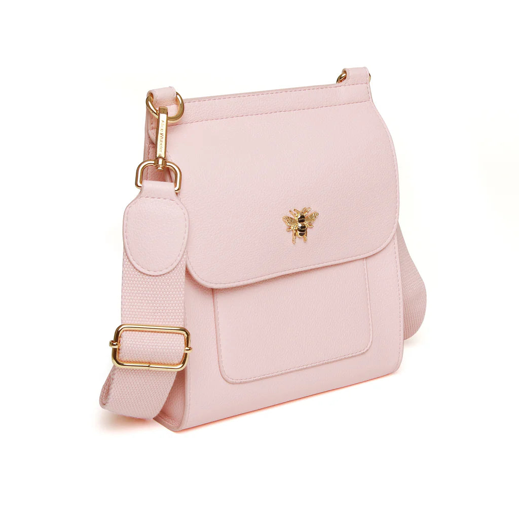 Alice Wheeler Bloomsbury Crossbody Bag Pastel Pink