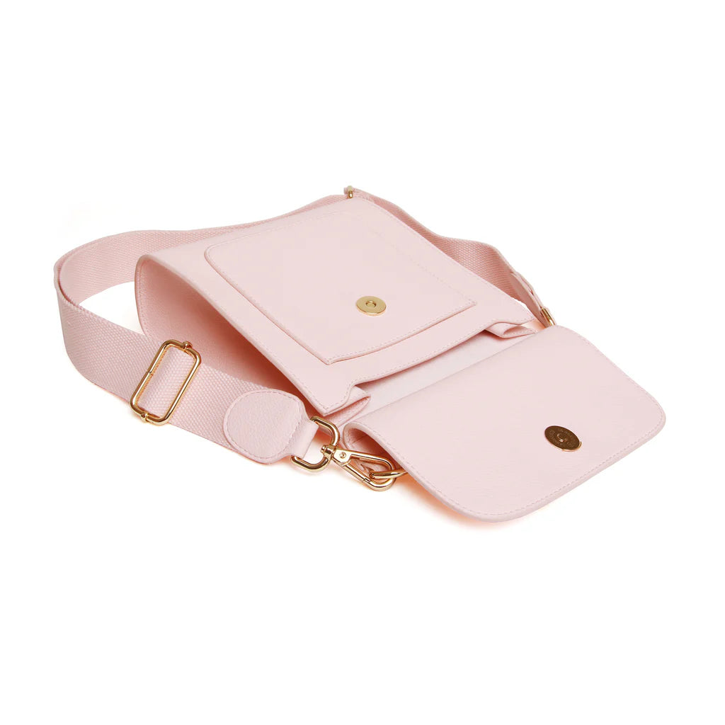 Alice Wheeler Bloomsbury Crossbody Bag Pastel Pink