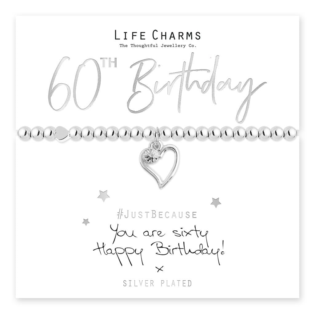 You Are 60 Birthday Bracelet