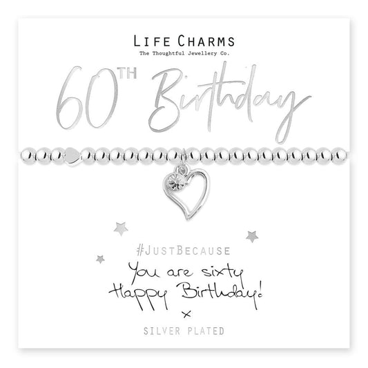 You Are 60 Birthday Bracelet