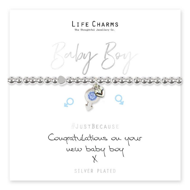 Life Charms Baby Boy Bracelet For New Mum