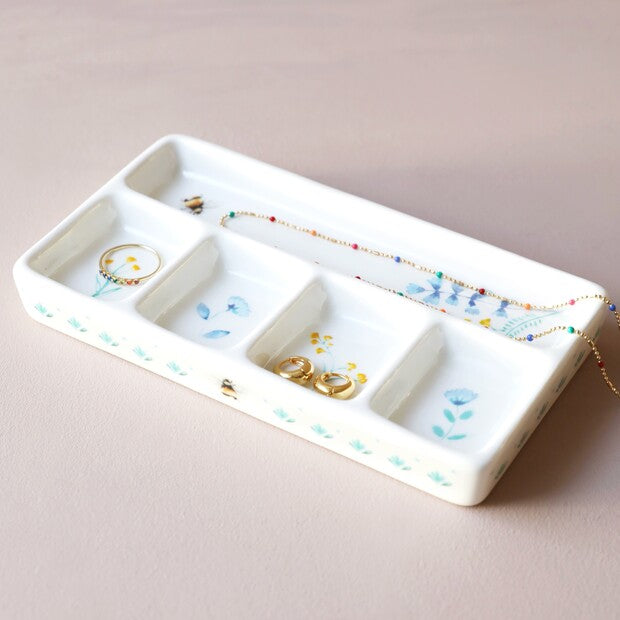 Bee Ceramic Trinket Tray