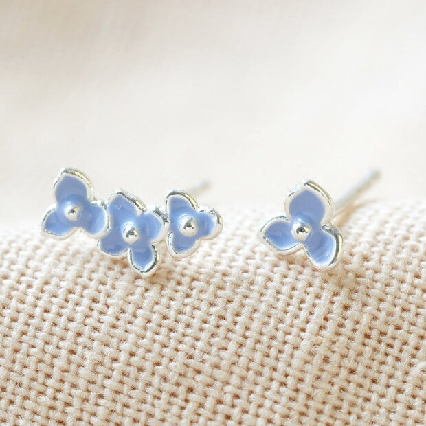 Forget Me Not Flower Earrings