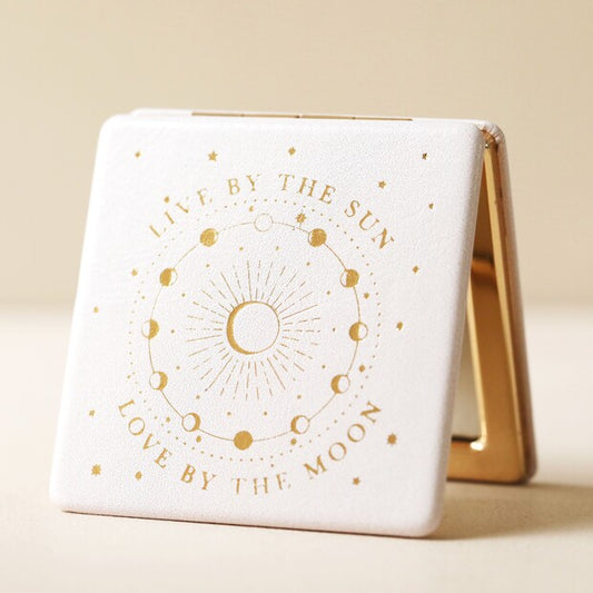 Live By The Sun Compact Mirror