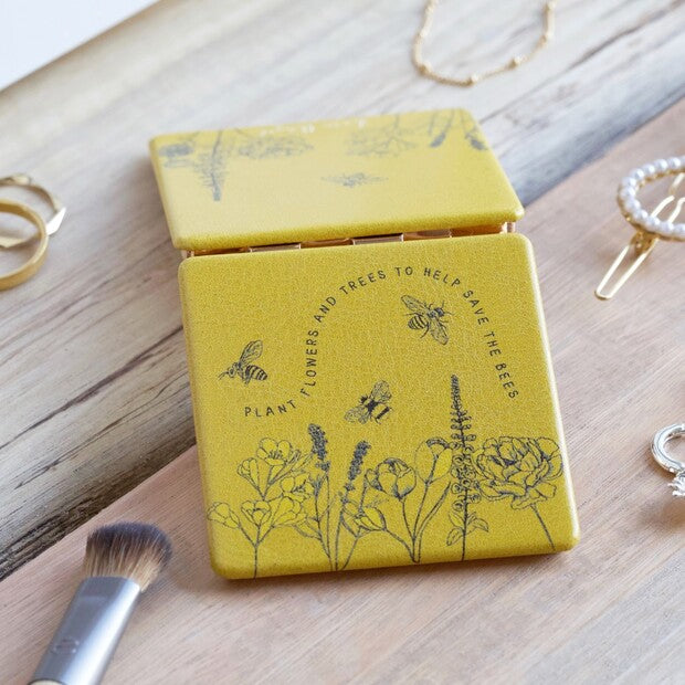 Save The Bees Compact Mirror