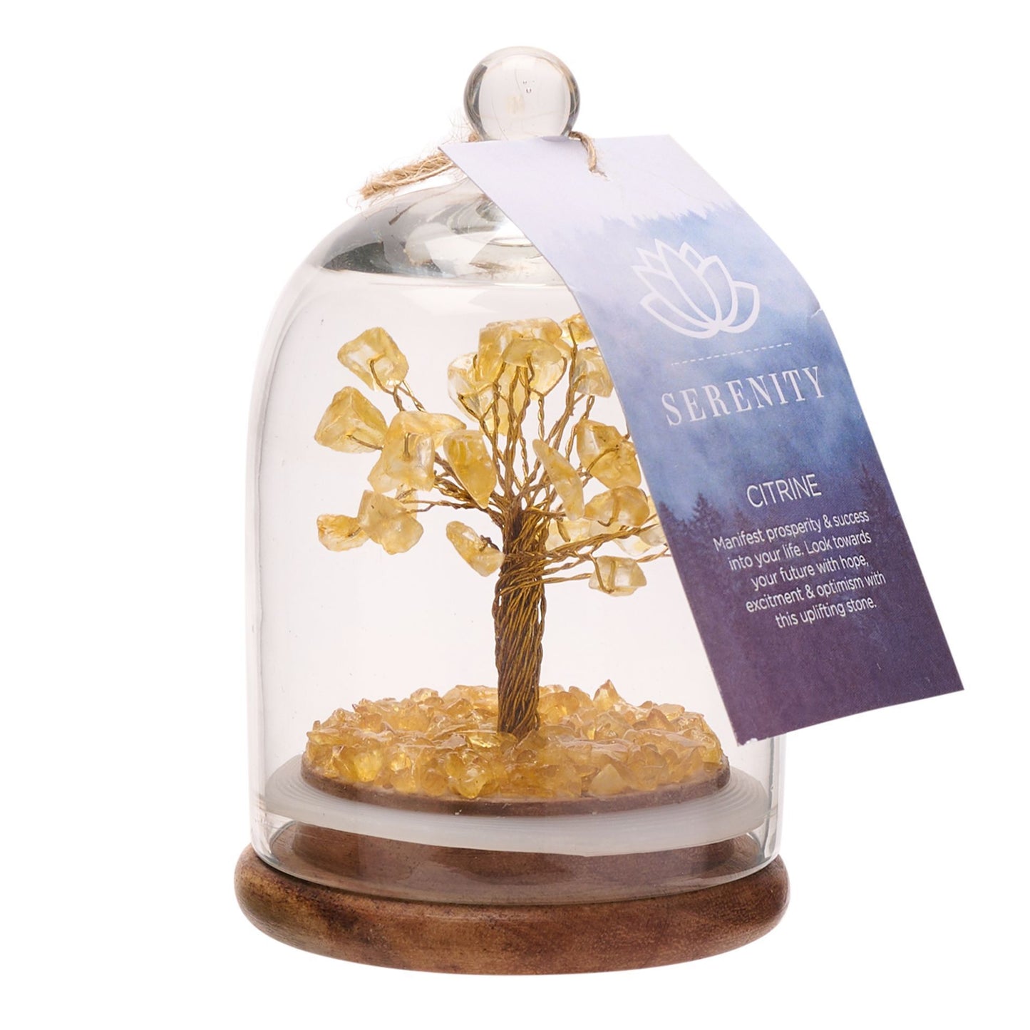 Gemstone Dome Tree Citrine