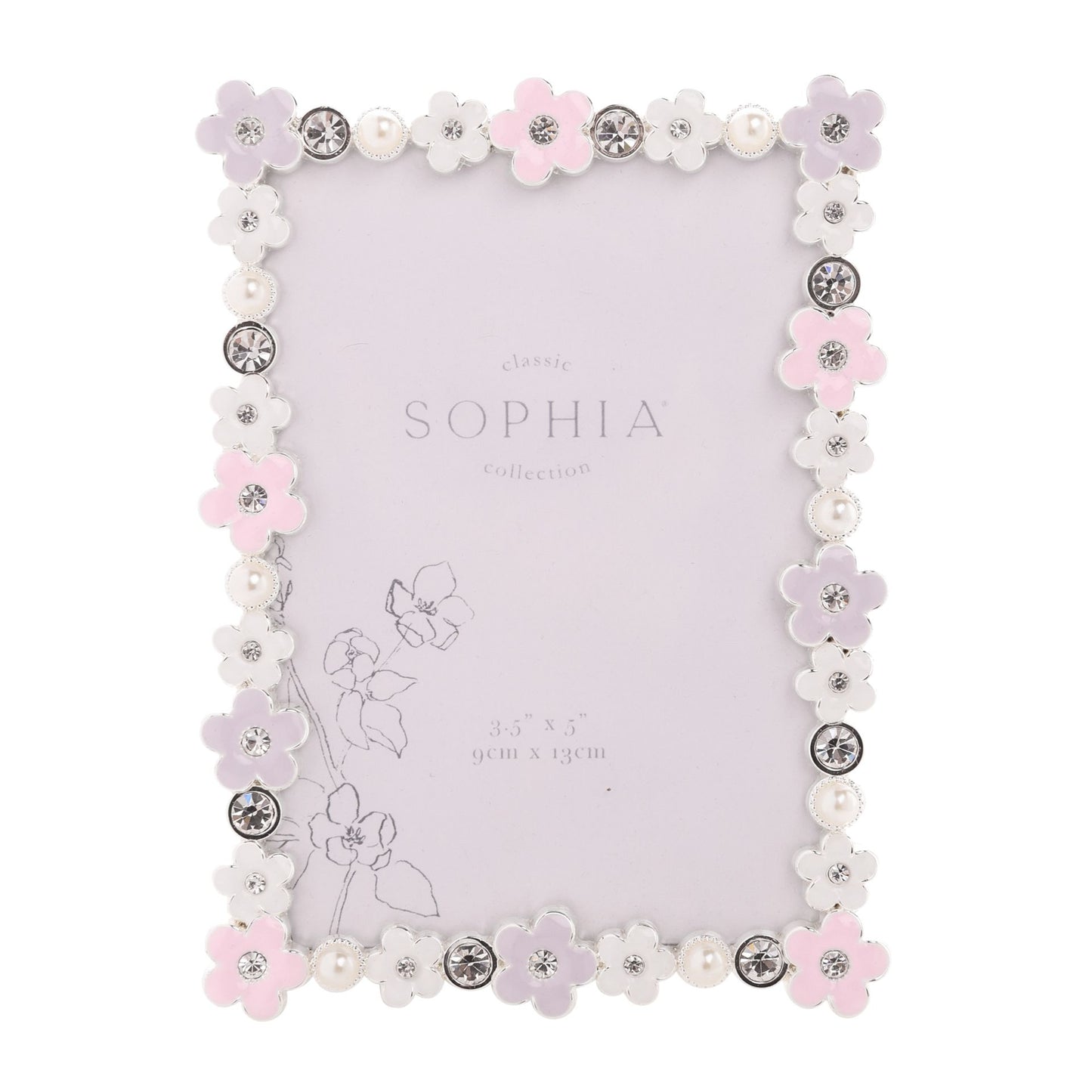 Daisy Pastel Photo Frame 3.5" x 5.0"