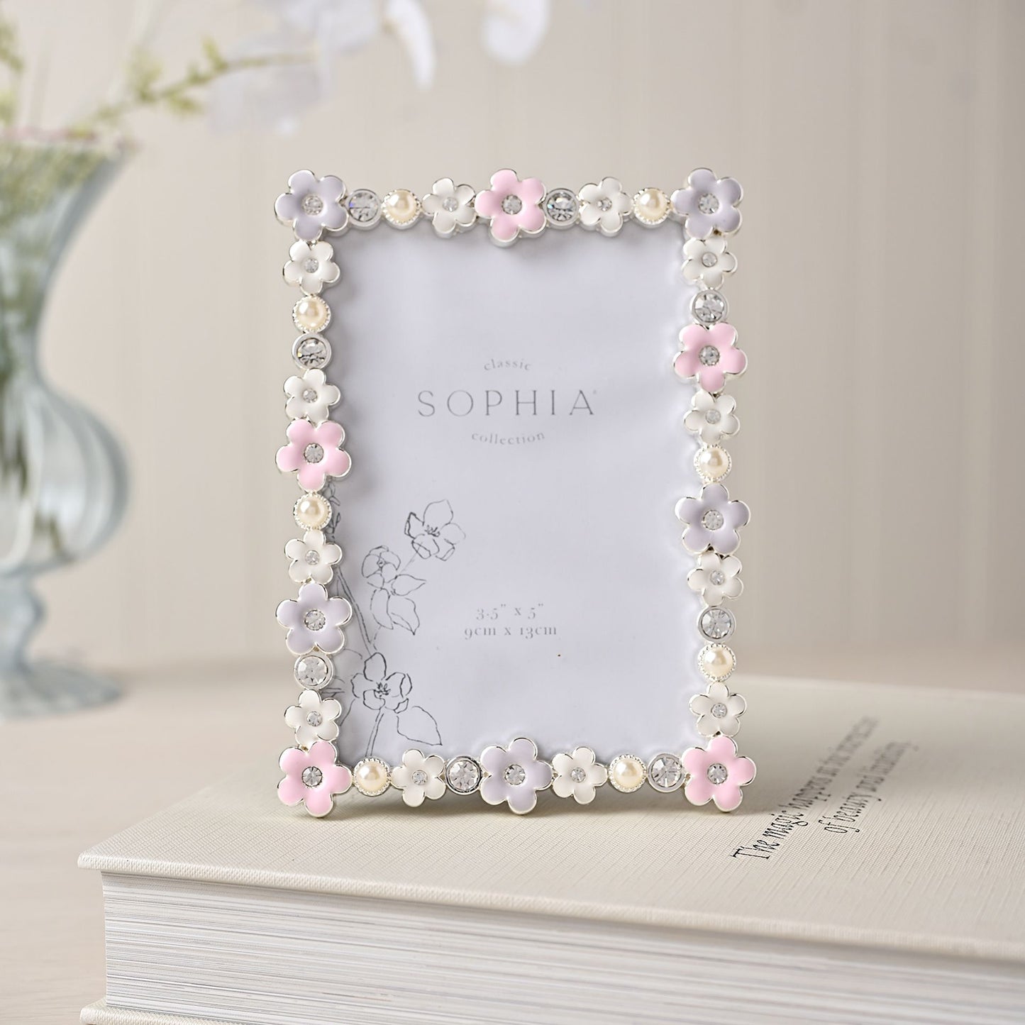 Daisy Pastel Photo Frame 3.5" x 5.0"